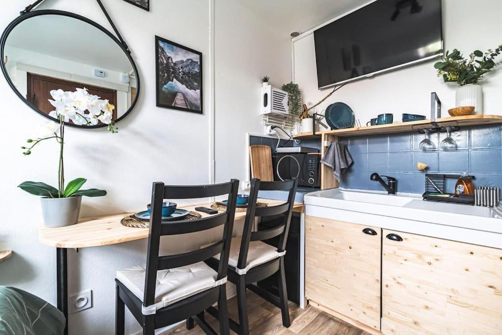 L'Escale Studio Proche De La Gare Reims Eksteriør billede